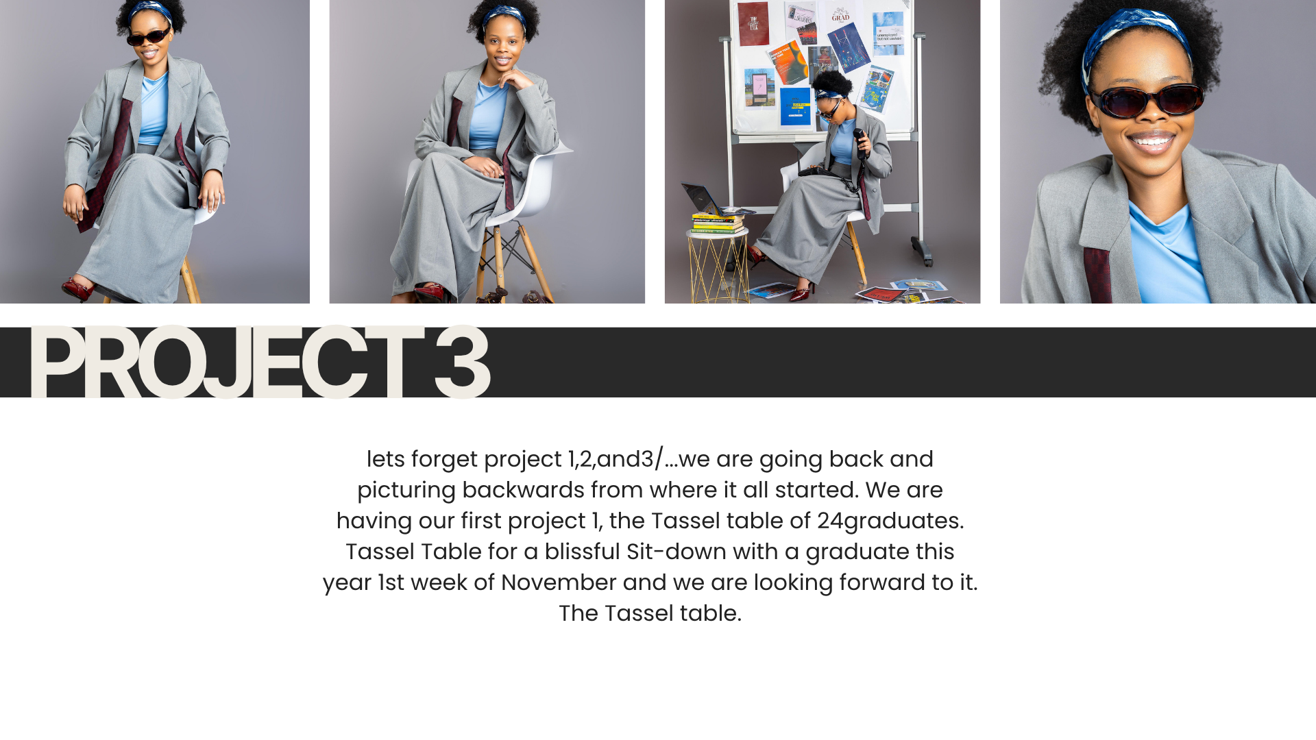 Tassel Talk portfolio slide 08: Project 3